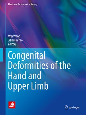 cover image of Congenital Deformities of the Hand and Upper Limb